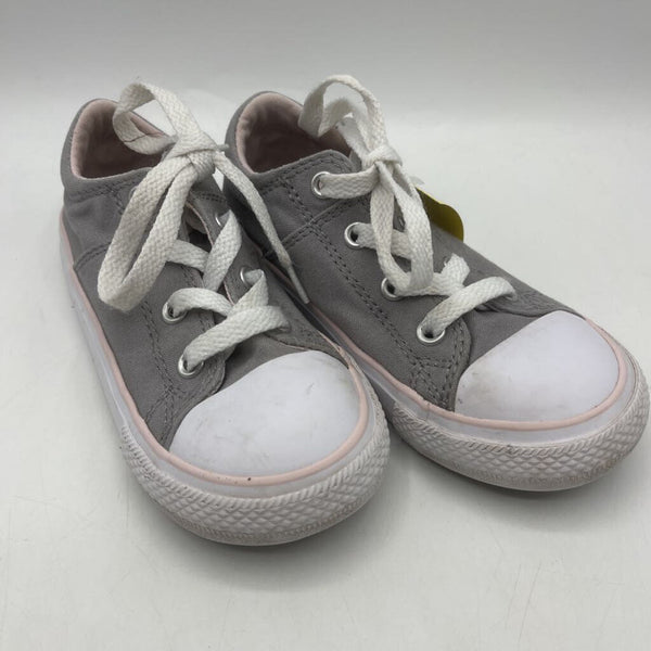 Size 9: Converse Grey/White Chunky Tongue Lace-Up Sneakers
