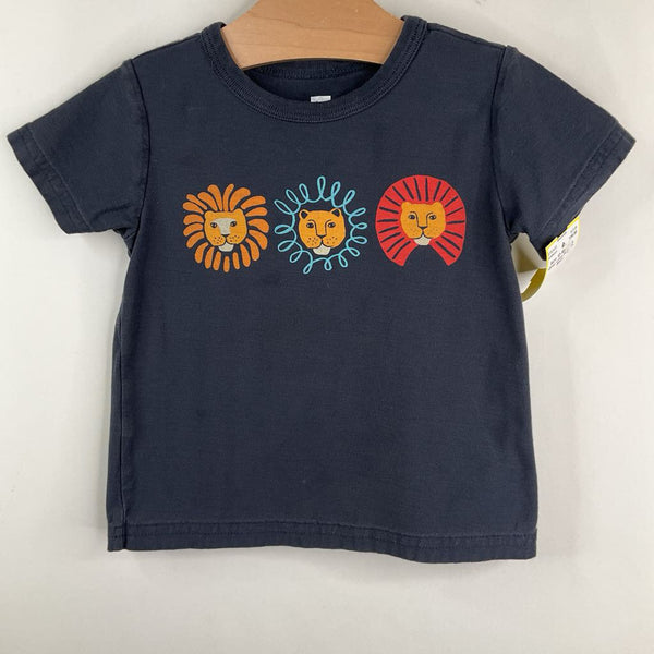 Size 12-18m: Tea Grey Lion Print T-Shirt