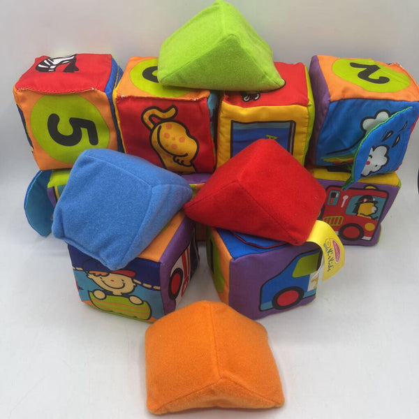 Gallon Bag Of Plush Sensory Cubes