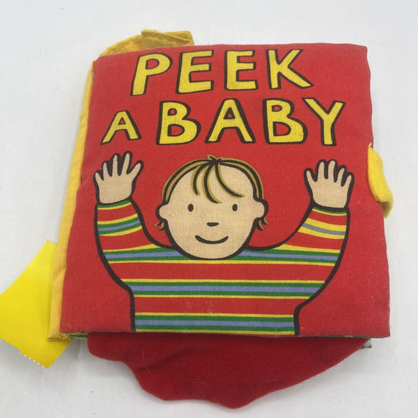 Jelly Cat Peek A Baby Soft Baby Book