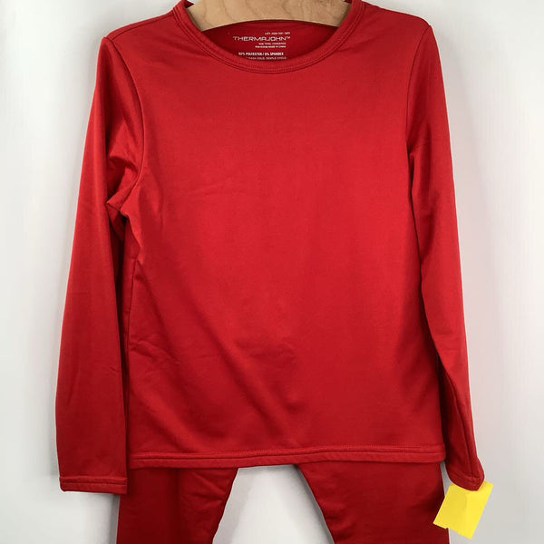 Size 8-10: Thermajohn Red 2pc Base Layer/ Pjs
