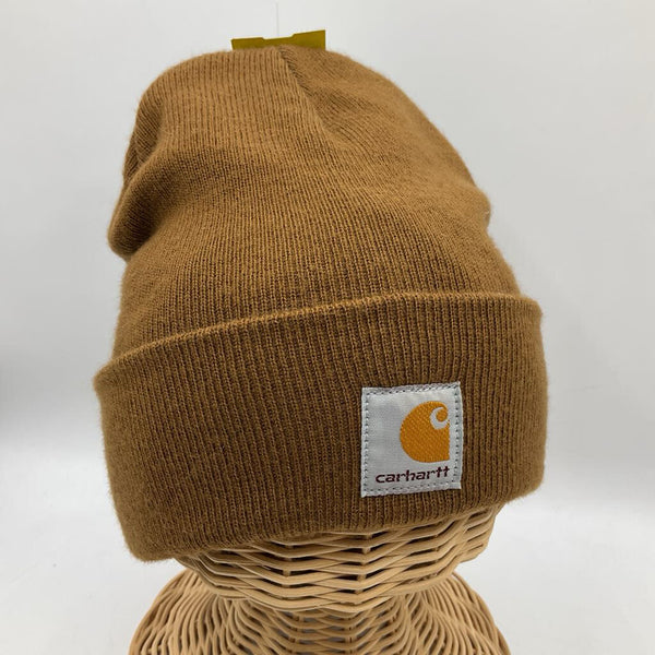 Size L: Carhartt Brown Knitted Beanie