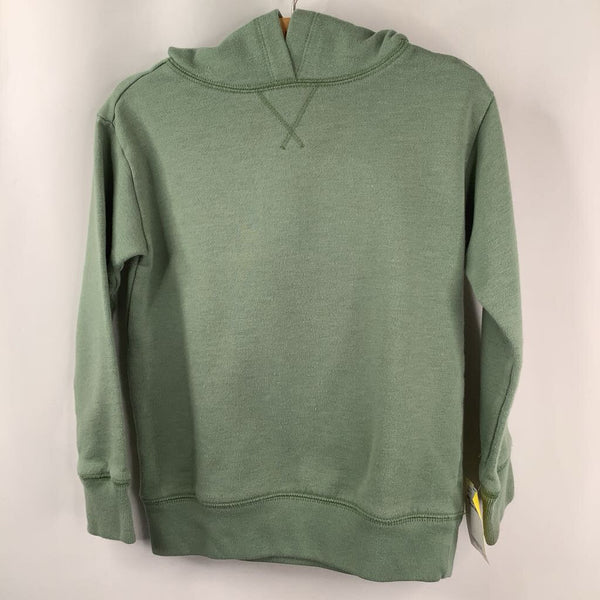 Size 4-5: Crewcuts Green Hoodie