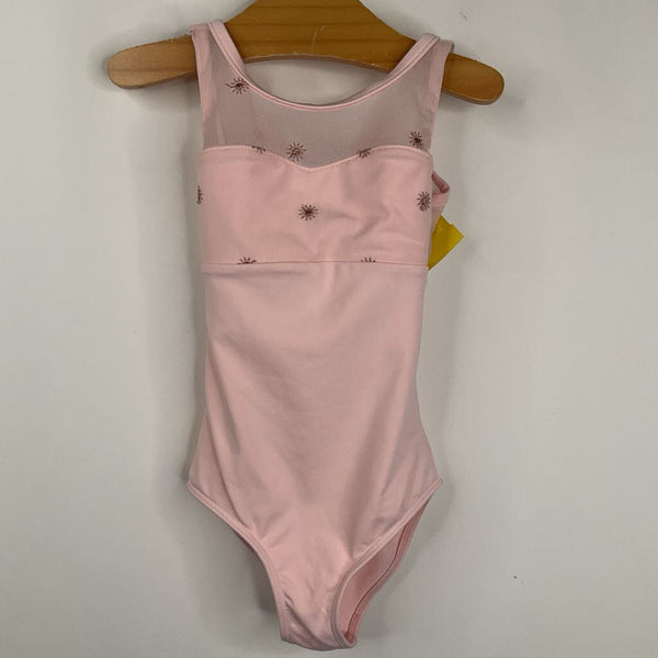 Size 12-18m: Pink/Golden Star Tank Leotard