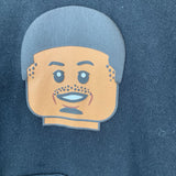 Size 6-8: Adidas Black Mini Figure Hoodie