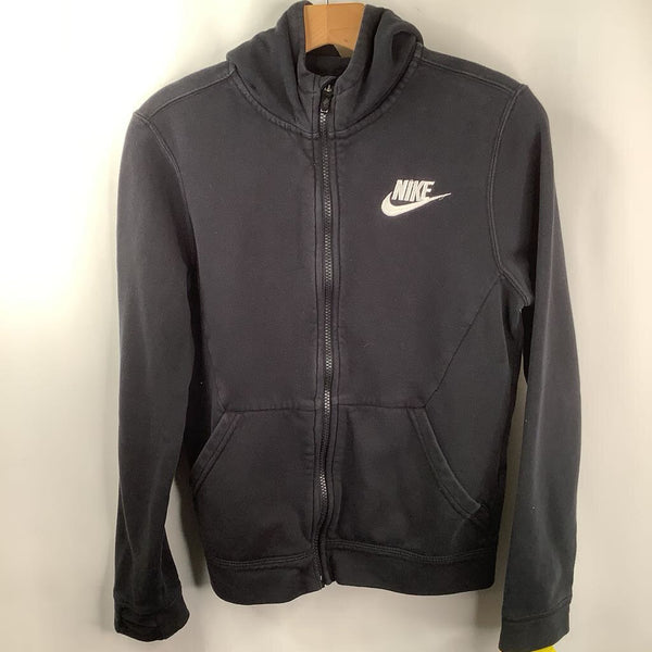 Size 14: Nike Black Zip-Up Hoodie