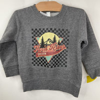Size 3: Rabbit Skins Grey "Hood River" Sweater