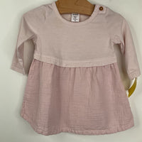 Size NB: Nordstrom Pink Long Sleeve Dress
