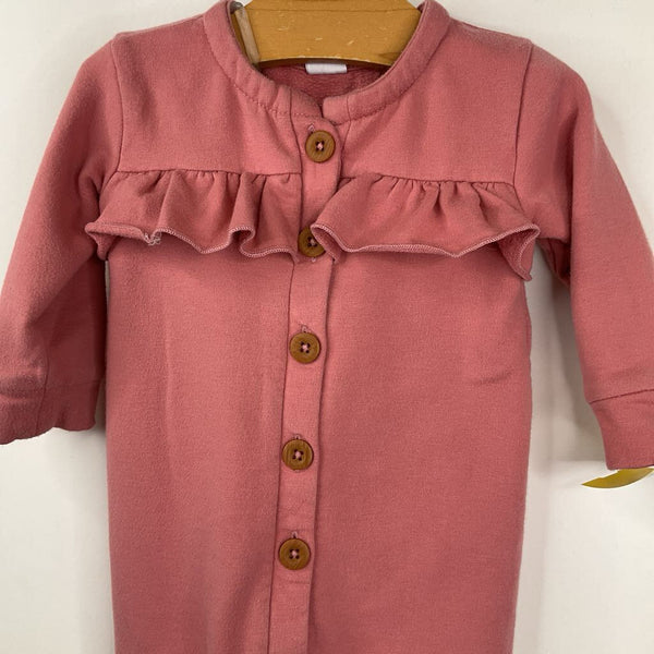 Size 6m: Nordstrom Pink Cozy Romper