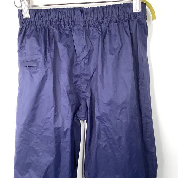 Size 8 (130): Hanna Andersson Blue Rain Pants