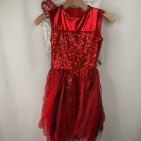 Size 8-10: Spirit Halloween Devil 6pc Costume