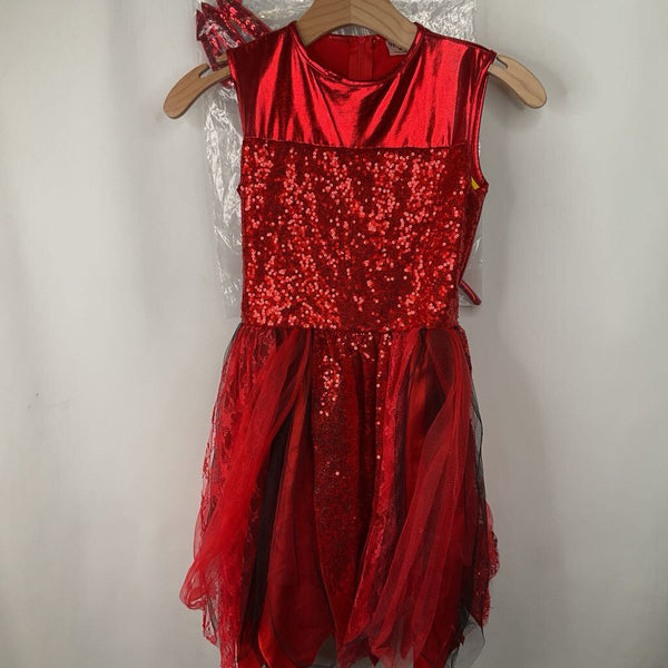 Size 8-10: Spirit Halloween Devil 6pc Costume