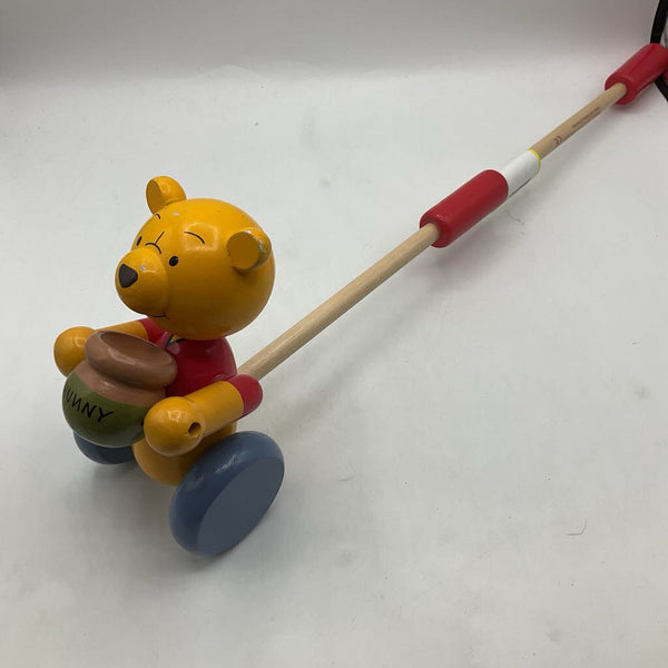 Push Wooded Winnie Pooh Toddler Toy