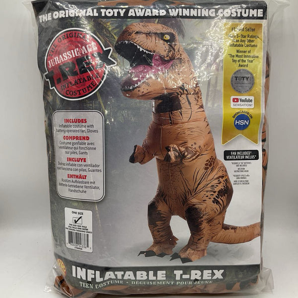 One Size Inflatable T-Rex Costume`