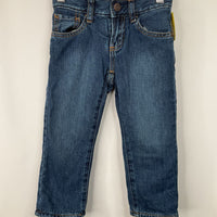 Size 3: Gap Fleece Lined Blue Jeans