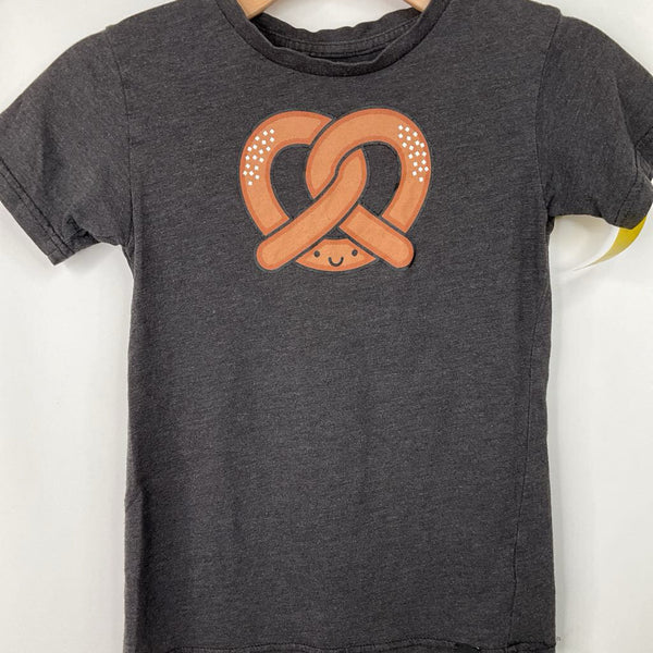 Size 7-8: Whistle & Flute Black Pretzel T-Shirt