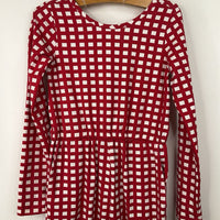 Size 6-7 (120): Hanna Andersson Red White Romper