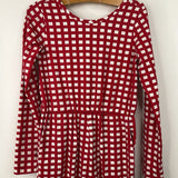Size 6-7 (120): Hanna Andersson Red White Romper