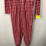 Size 6-7 (120): Hanna Andersson Red White Romper