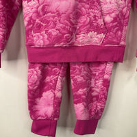 Size 2: Jordan Pink Sweatshirt & Pants 2pc