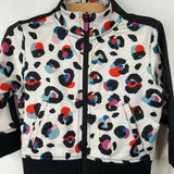 Size 2 (85): Hanna Andersson Colorful Leopard 2pc Track Jacket & Pants