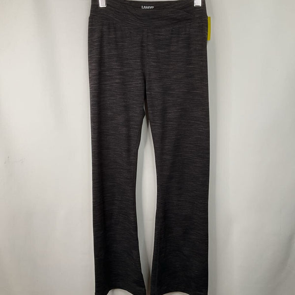 Size 10-12: Lands End Black Heathered Yoga Pants