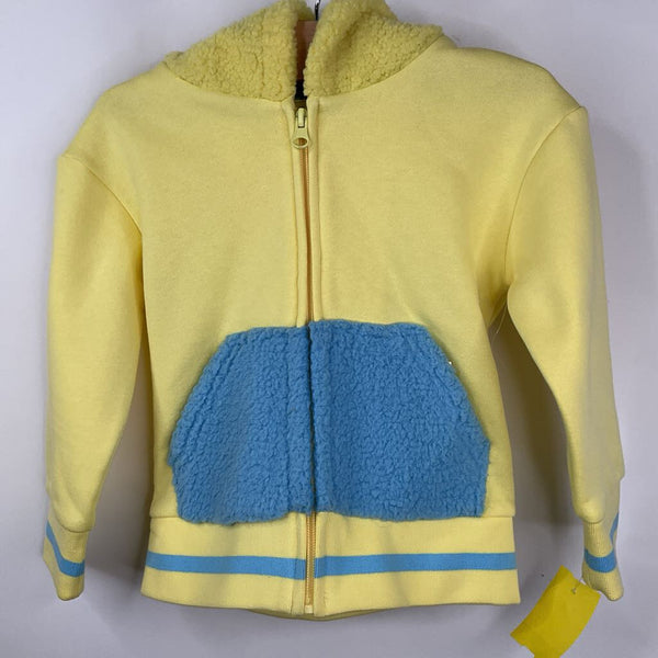 Size 2-3: Minion Yellow Blue Zip Up Hoody