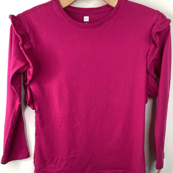 Size 8: Tea Pink Long Sleeve Shirt
