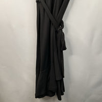 Size L: Black Short Sleeve Dress