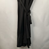 Size L: Black Short Sleeve Dress