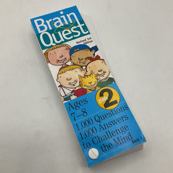 Brain Quest Math: Grade 2 Age 7-8