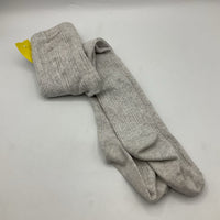 Sie 3-4: Little Stocking Co. Grey Knitted Footy Tights