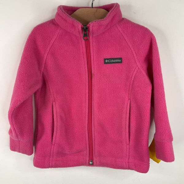 Size 12-18m: Columbia Pink Fleece Coat