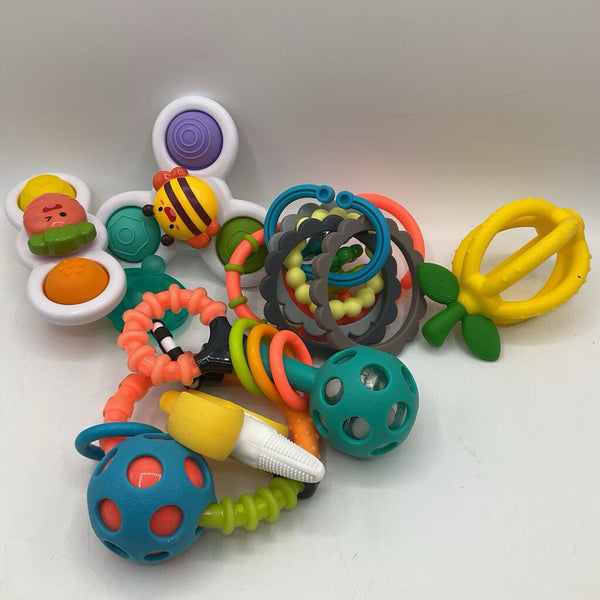 Bag Of Assorted Baby Toys & Rattles