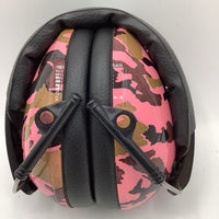 Banz Pink/Green Camo Noise Cancelling Headphones