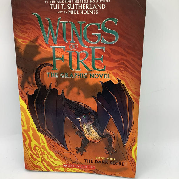 Wings Of Fire: The Dark Secret (paperback)