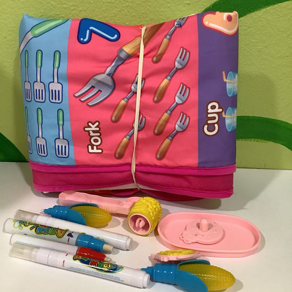 Pink Water Drawing Mat w/Accessories