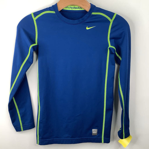 Size 14: Nike Blue Hyper Warm Shirt