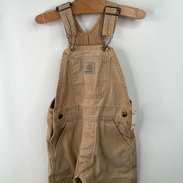 Size 3: Carhartt Beige Overalls