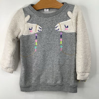 Size 4: GAP Grey Alpaca Sweater