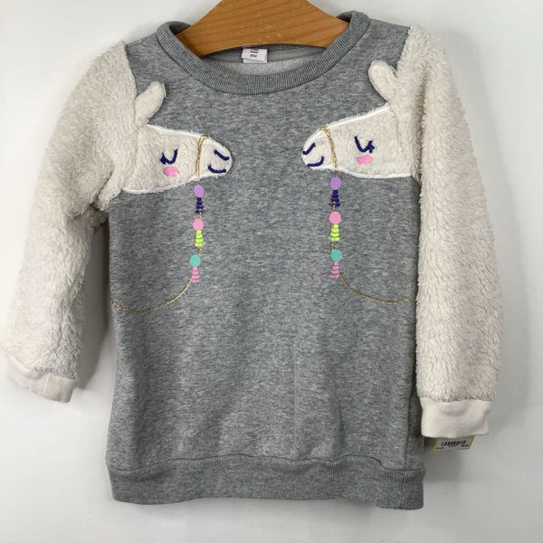Size 4: GAP Grey Alpaca Sweater