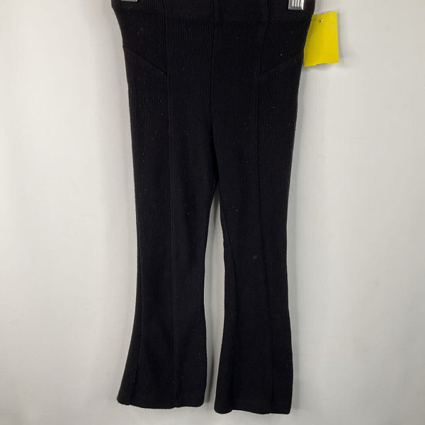 Size 3: Zara Black Ribbed Leggings