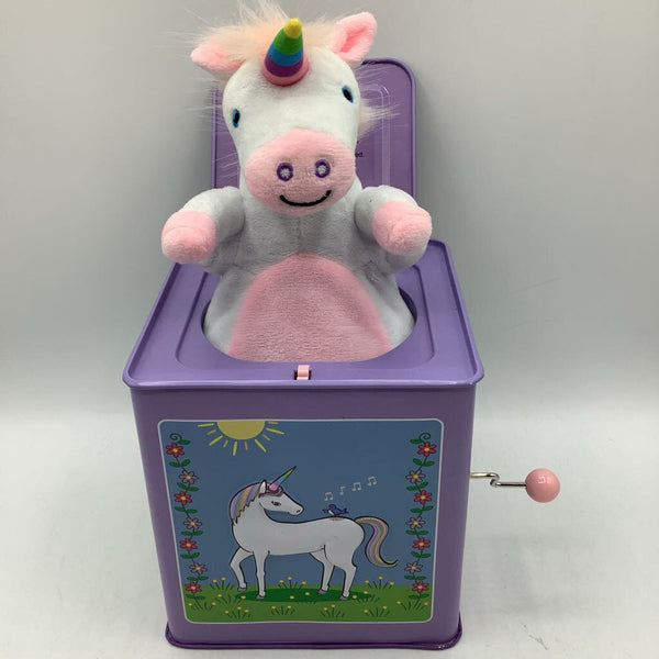 Jack Rabbit Creations Unicorn Jack In The Box