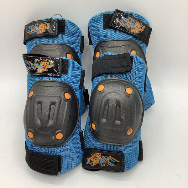 Size OS: Bell Riderz Blue Knee/ Elbow Guards Pads