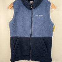 Size 14-16: Columbia Blue Fleece Zip Up Vest