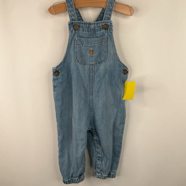 Size 6-12m: Gap Blue Denim Overalls