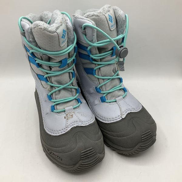 Size3Y Columbia Blue/Gray/Teal Snow Boots