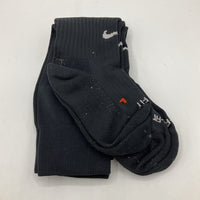 Size 6-9: Nike Black Soccer Socks