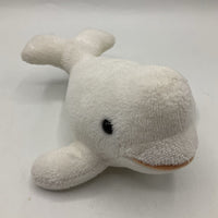 Destination Nation White Baby Whale Plushie (Small)