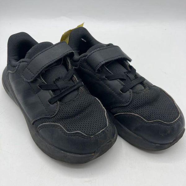 Size 10: Adidas Black Velcro Shoes